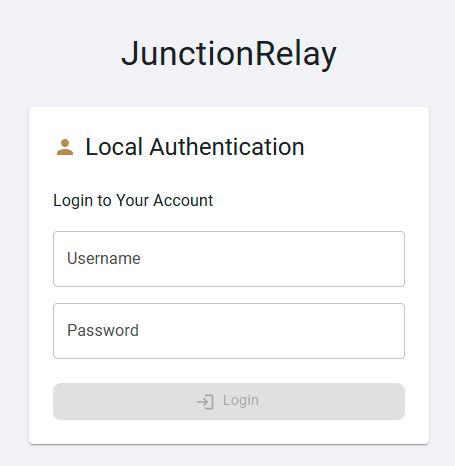 Local User Creation